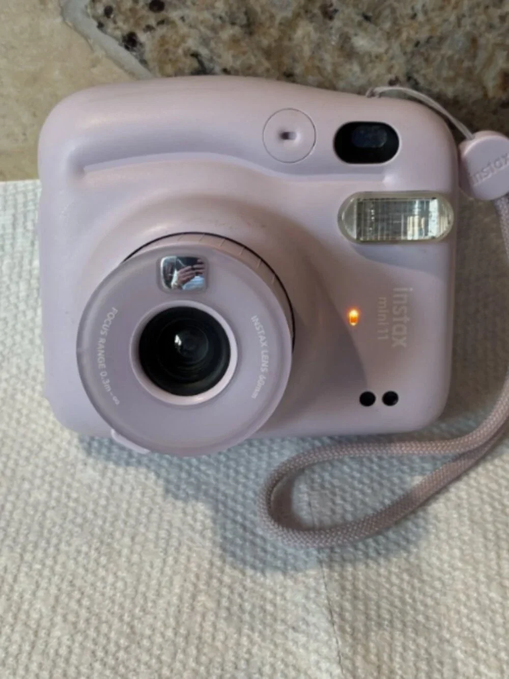 Fujifilm Instax Mini 11 Instant Camera Lilac Purple Works Great
